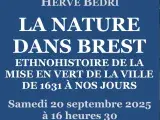 Conférence « La Nature dans Brest. Ethnohistoire de la mise en vert de la ville de 1631 à nos jours »